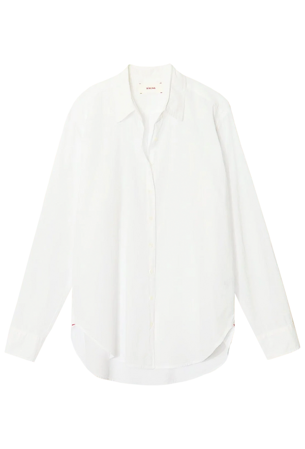 White shirt on a white background