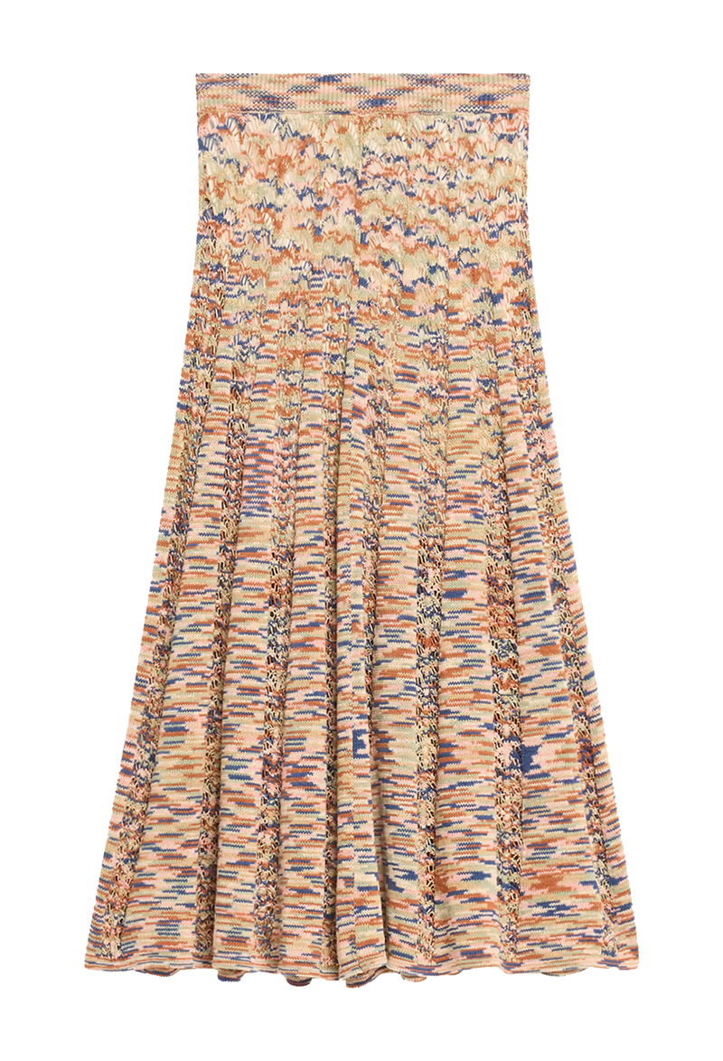 Wylie Flared Knit Skirt