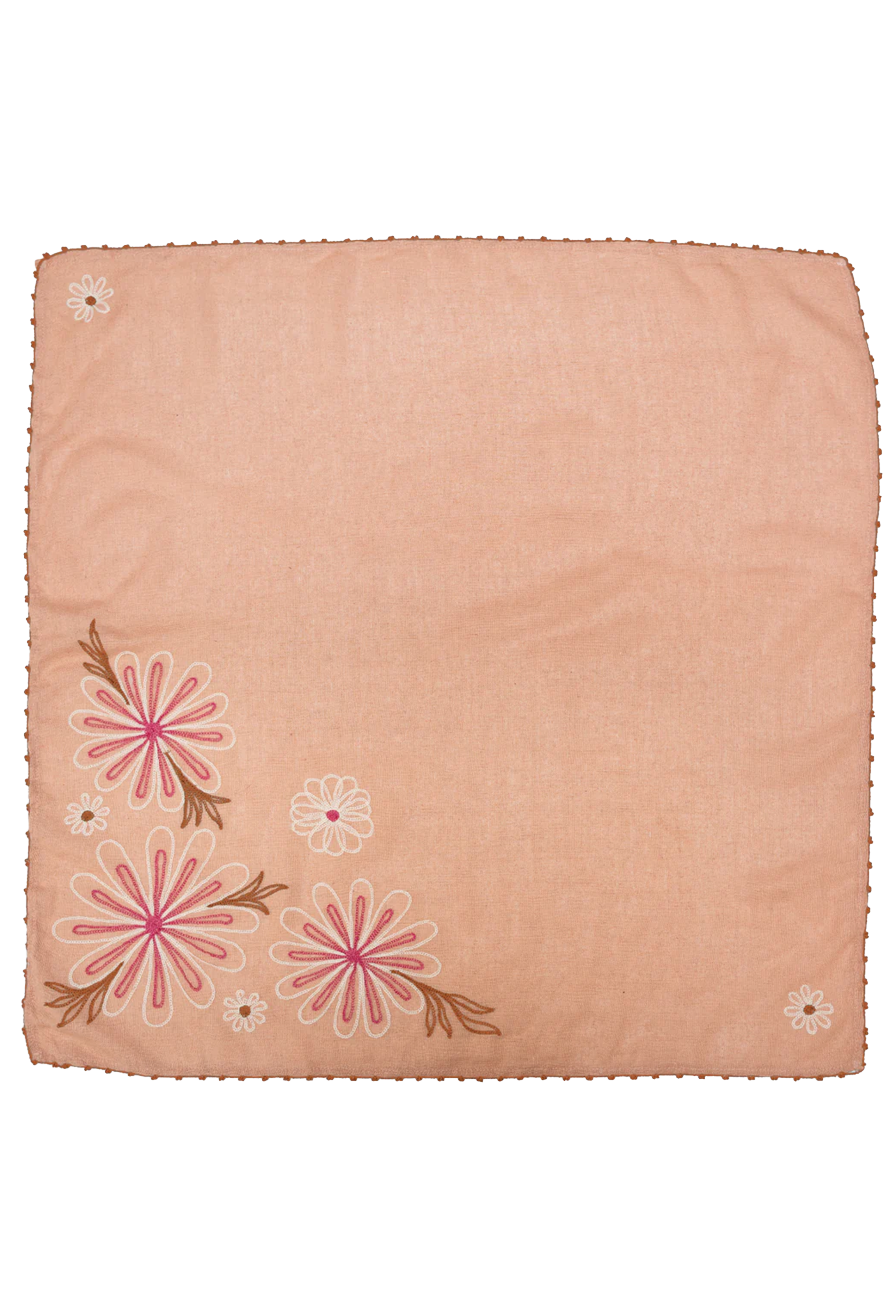 Chainstitch Silk Noil Bandana