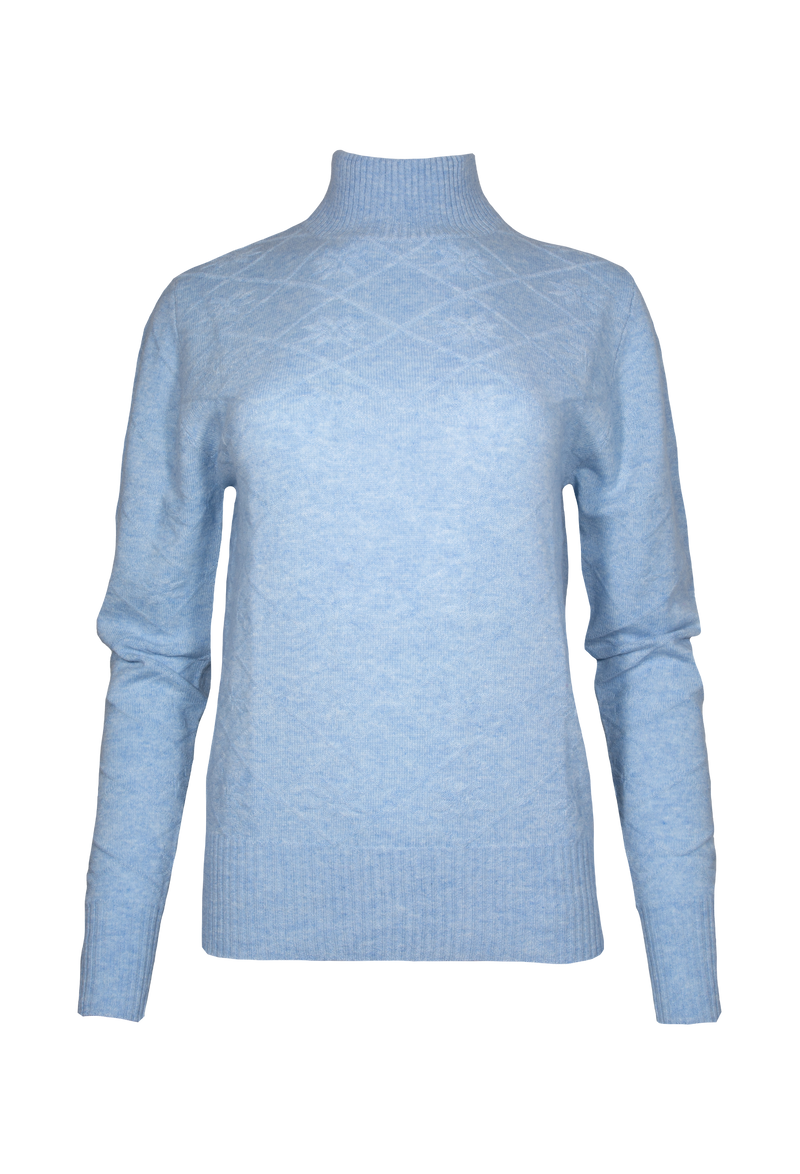 3D Turtleneck Sweater